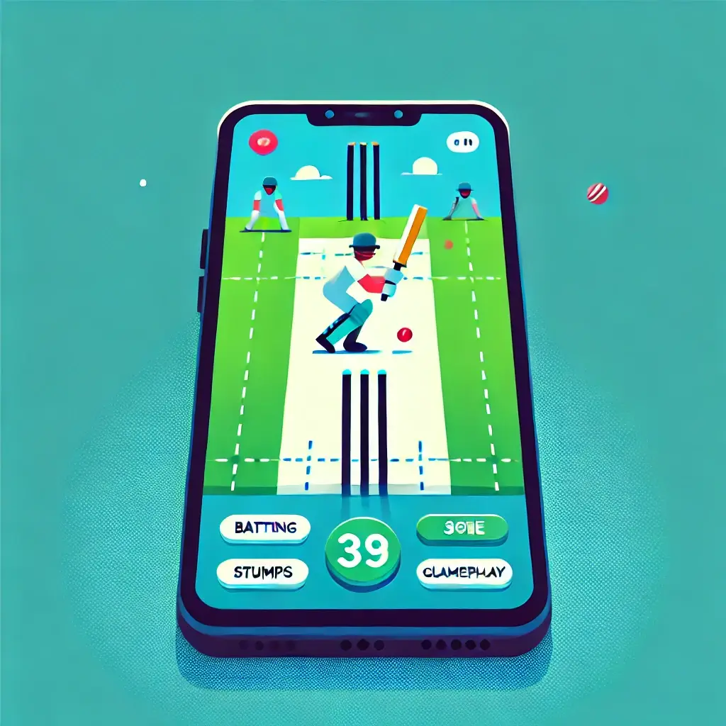 Fantasy Cricket App on Phone